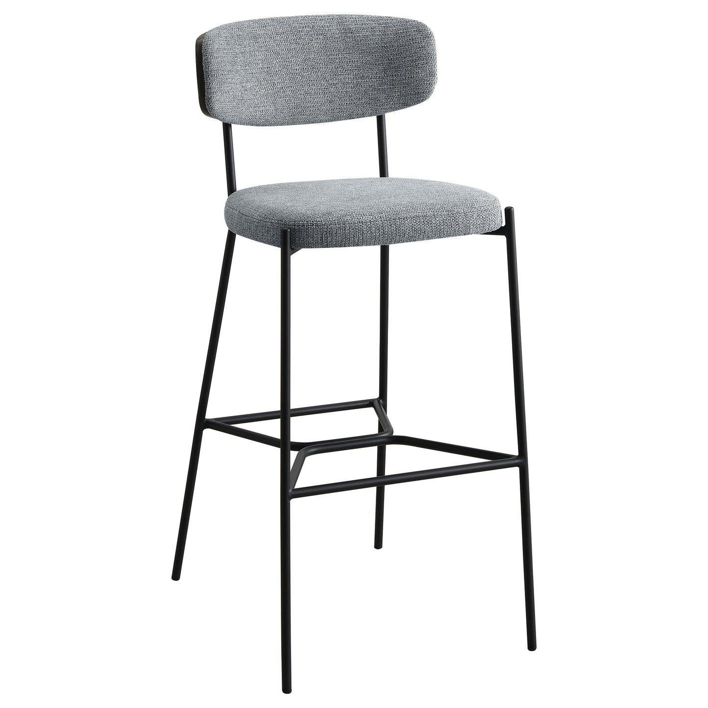 marley pub height bar stool grey