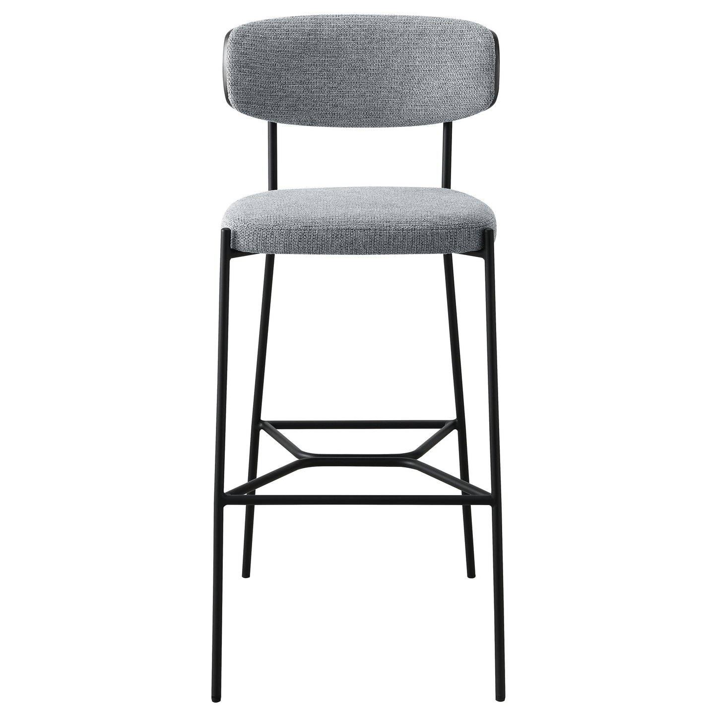 marley pub height bar stool grey