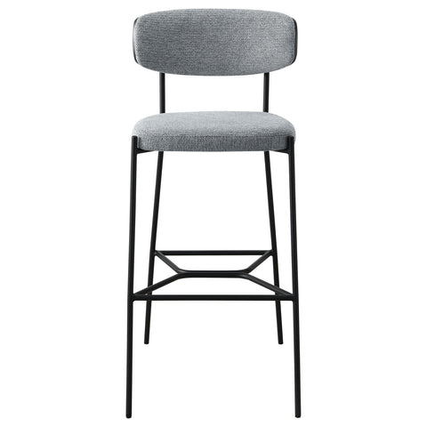 Archie Pub Height Bar Stool Grey (Set of 2)Grey