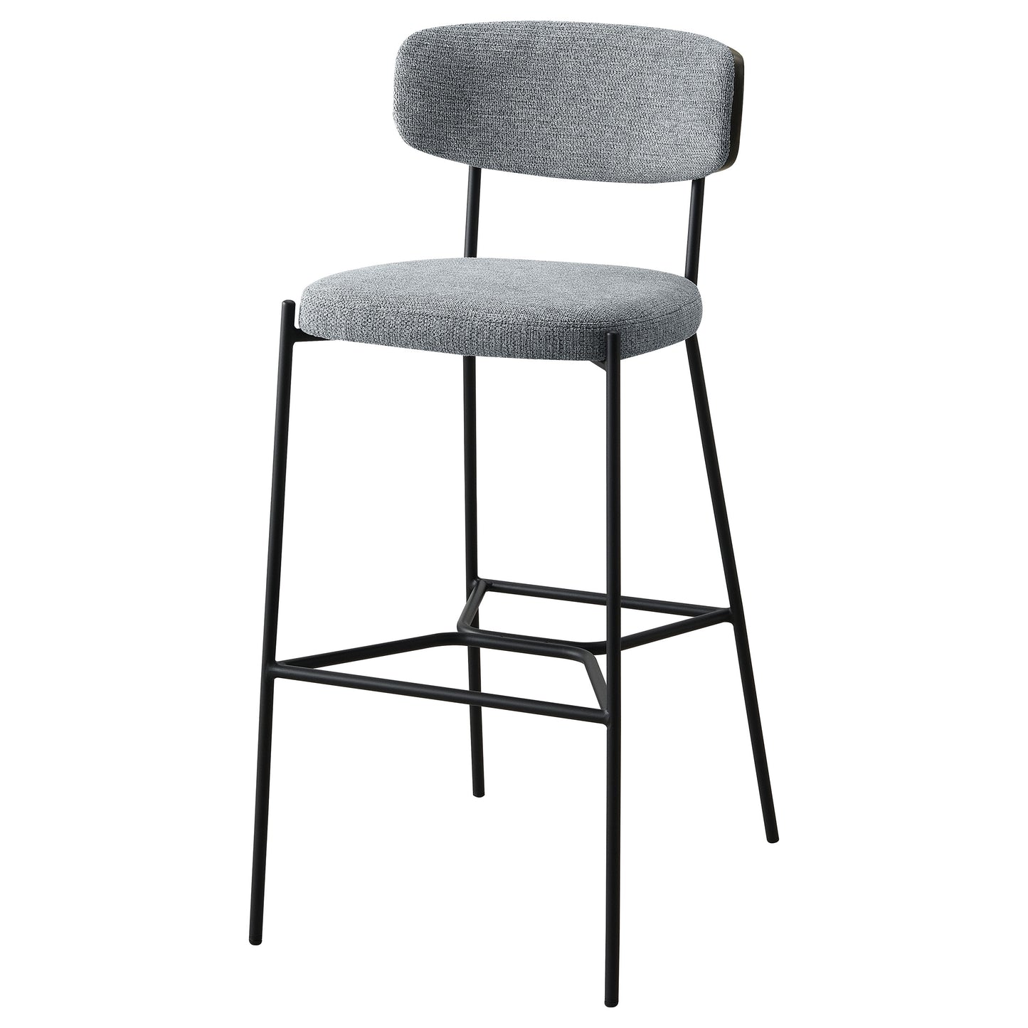 marley pub height bar stool grey