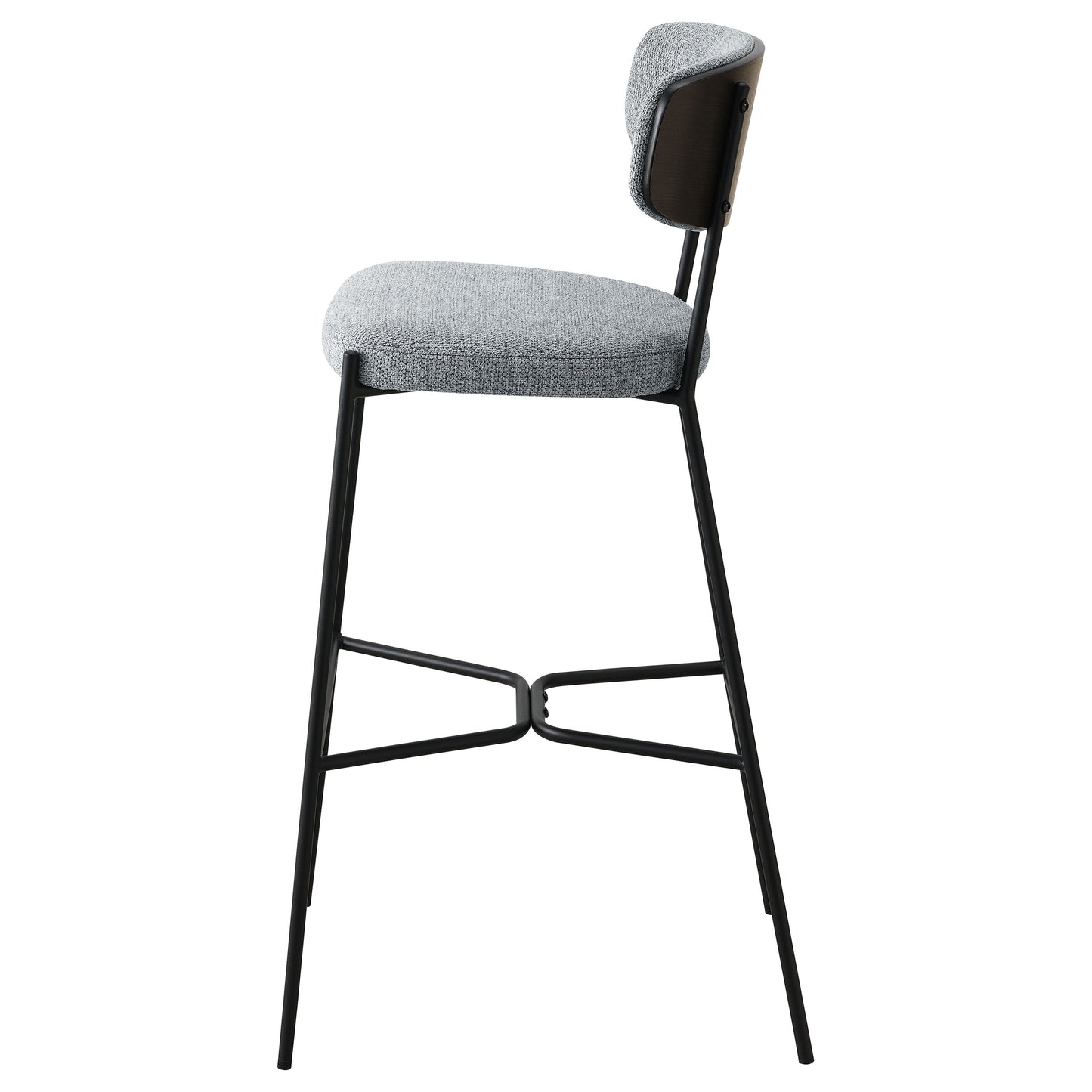 marley pub height bar stool grey