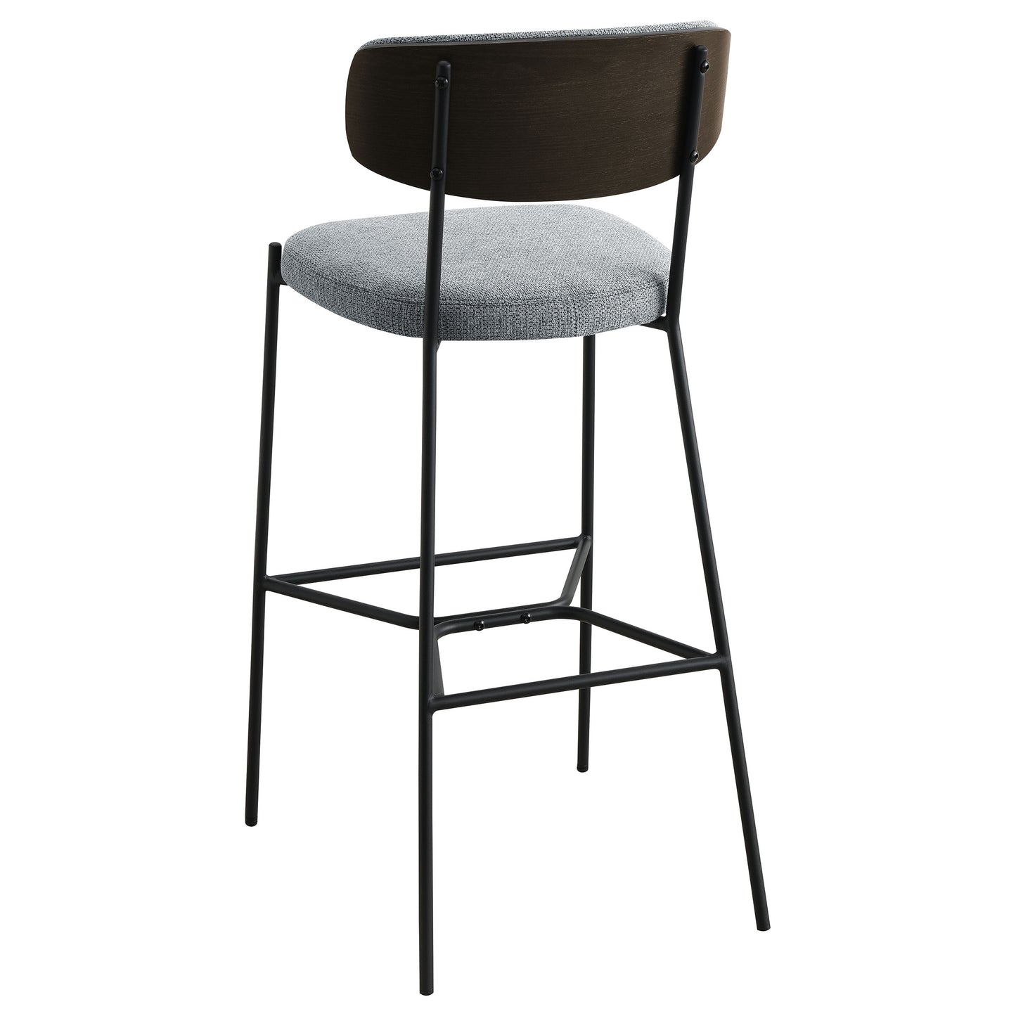 marley pub height bar stool grey