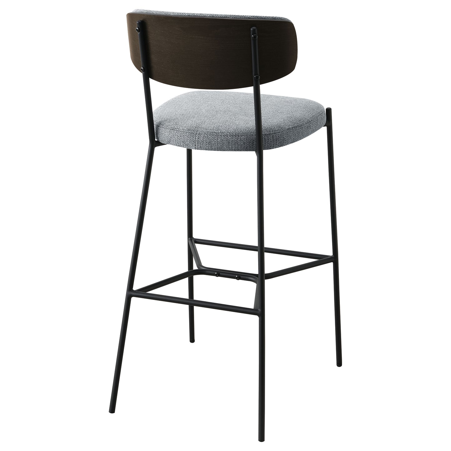 marley pub height bar stool grey