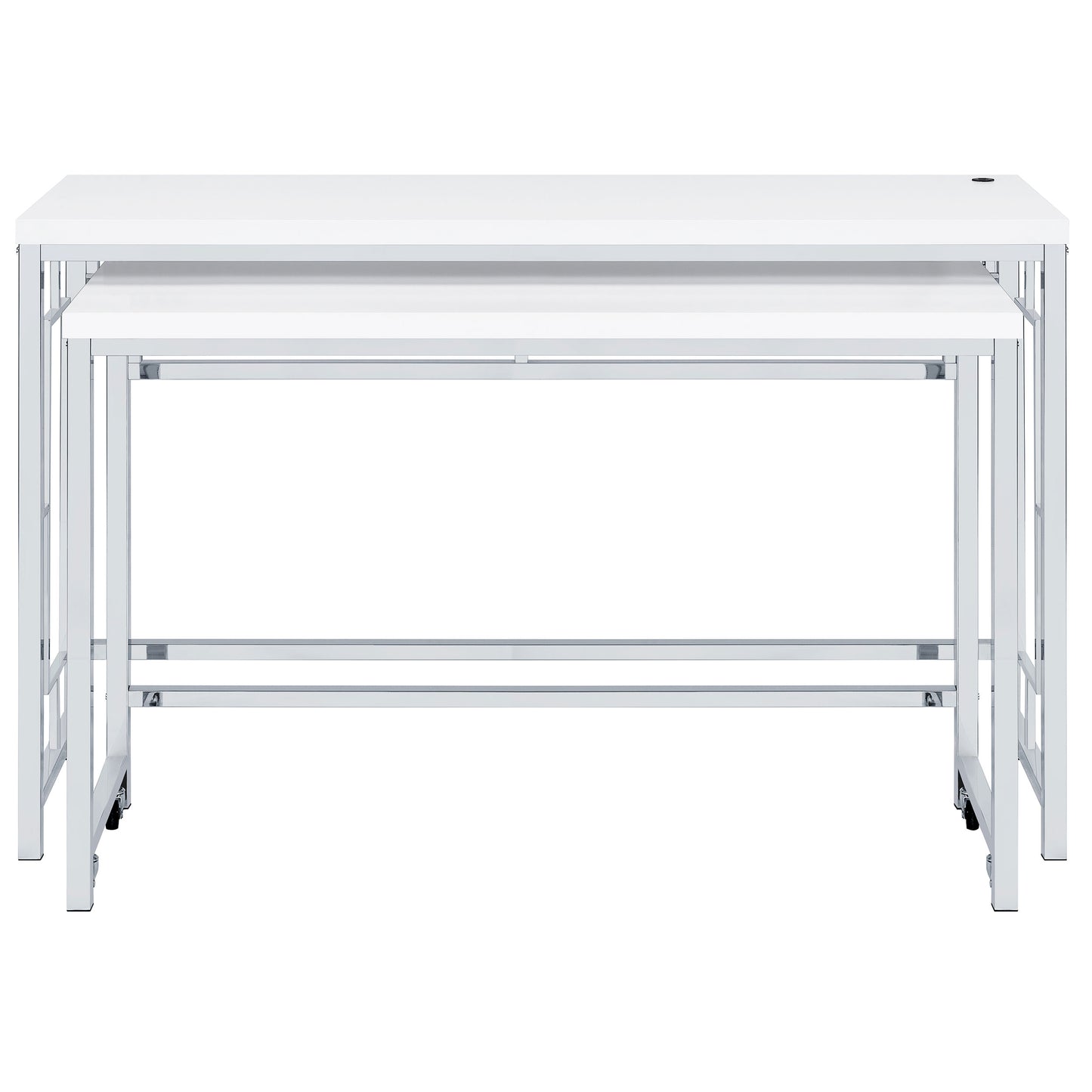 jeremaine 4-piece multipurpose counter height table set white