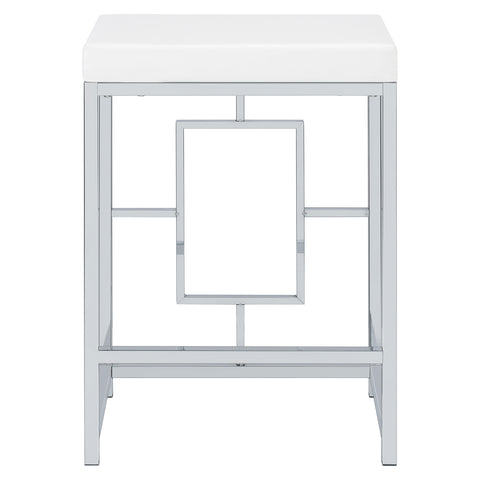 James 4-piece Multipurpose Counter Height Table Set WhiteWhite