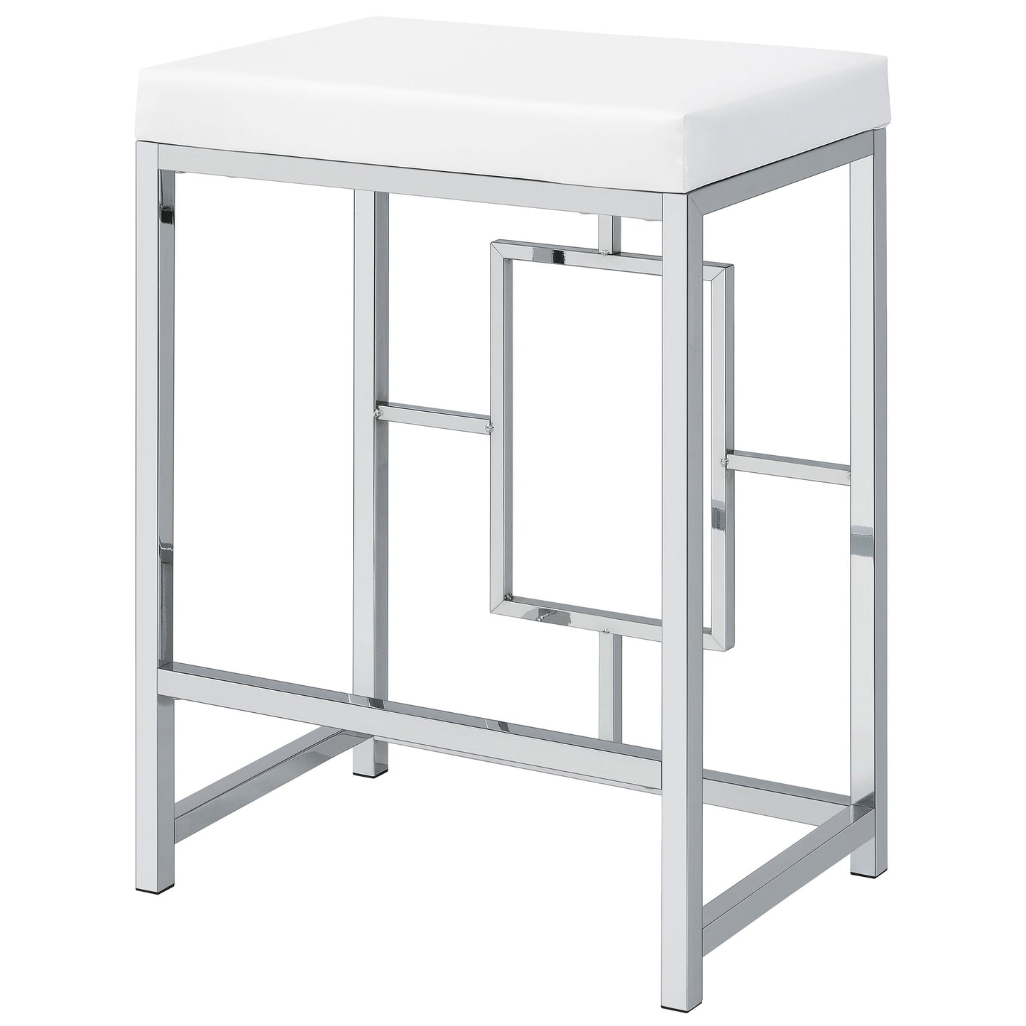 jeremaine 5-piece multipurpose counter height table set white