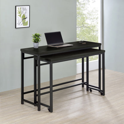 Marjorie 4-piece Multipurpose Counter Height Table Set Black