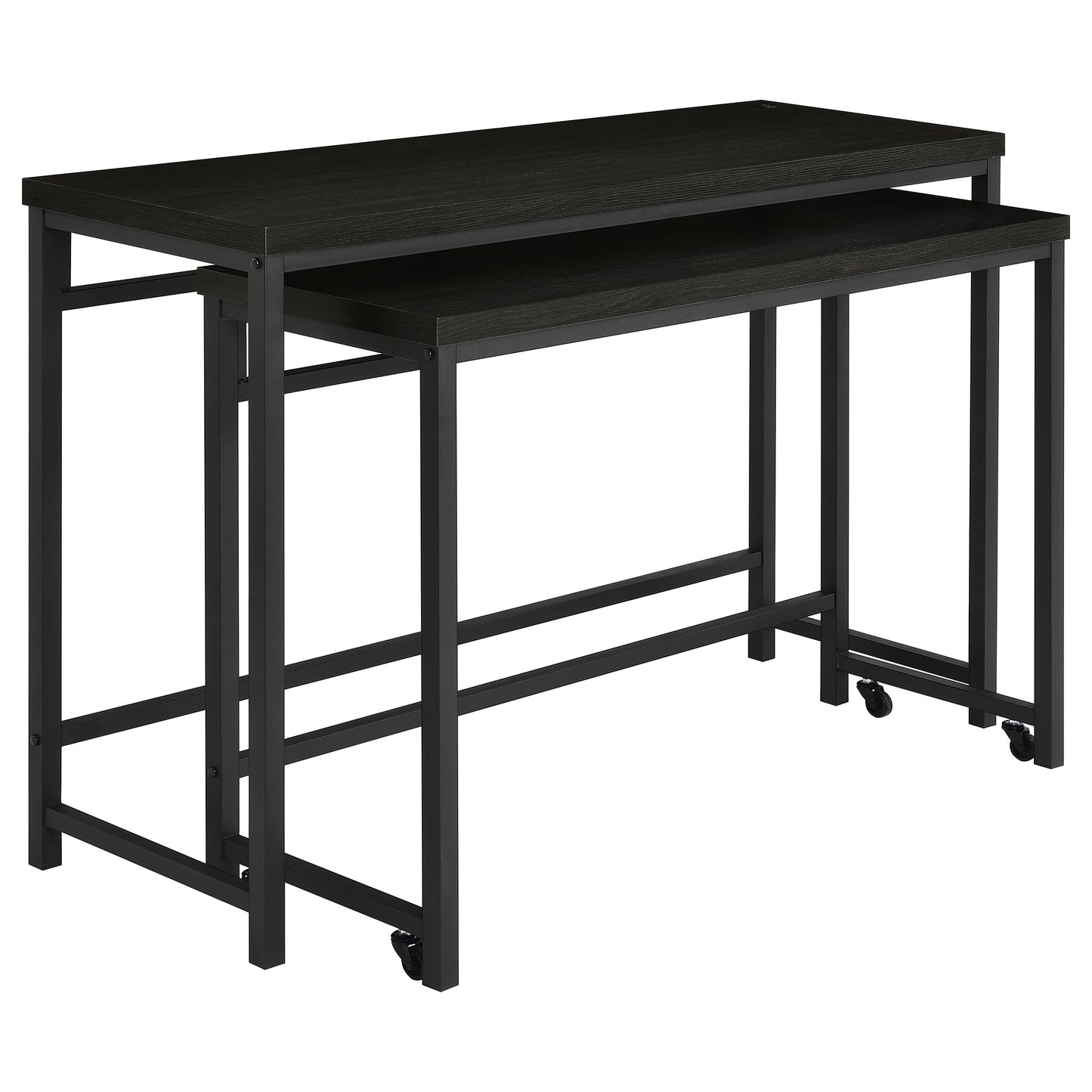 marjorie 4-piece multipurpose counter height table set black