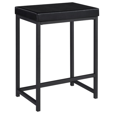 Allie 4-piece Multipurpose Counter Height Table Set BlackDark Charcoal