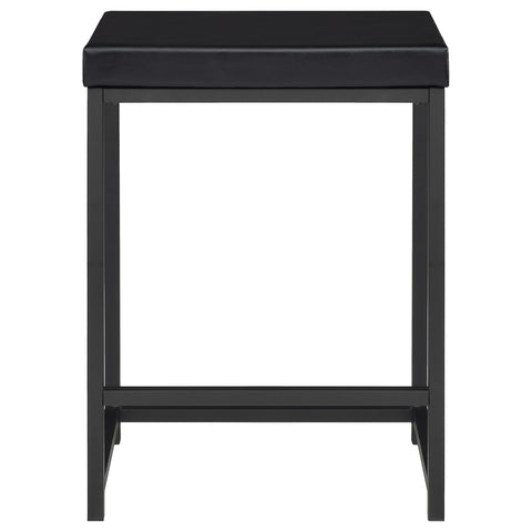 Allie 4-piece Multipurpose Counter Height Table Set BlackDark Charcoal
