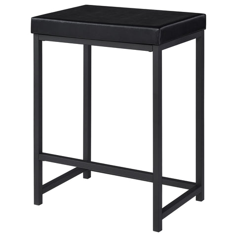 Allie 4-piece Multipurpose Counter Height Table Set BlackDark Charcoal