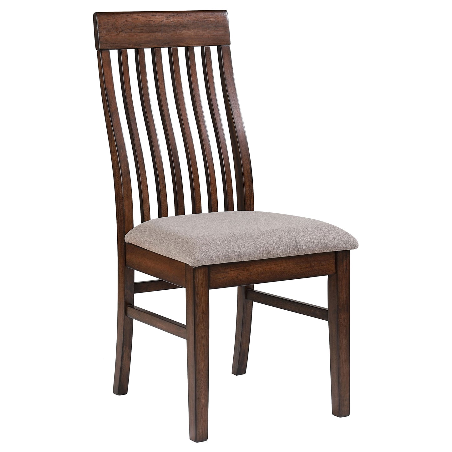 nathan wood dining side chair mango oak (set of 2)