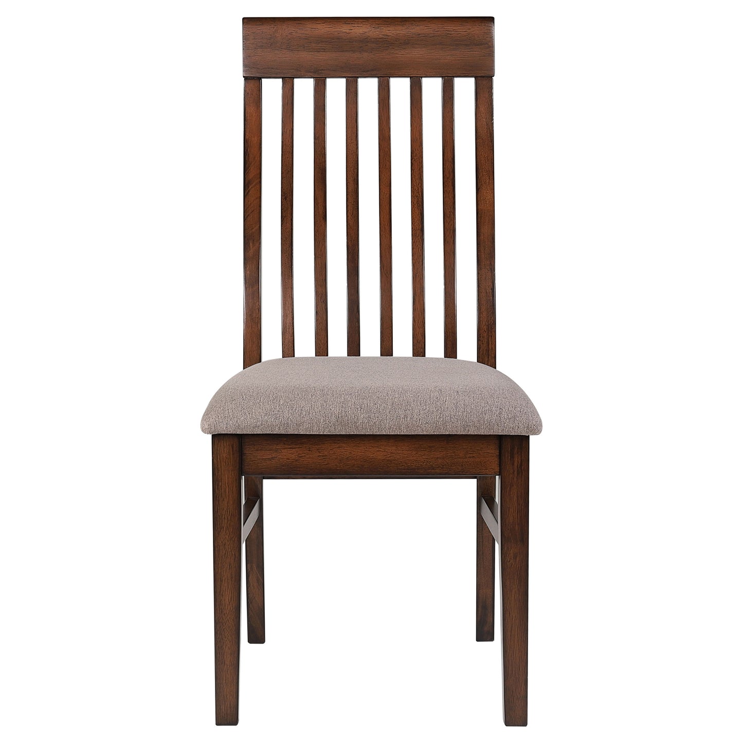 nathan wood dining side chair mango oak (set of 2)