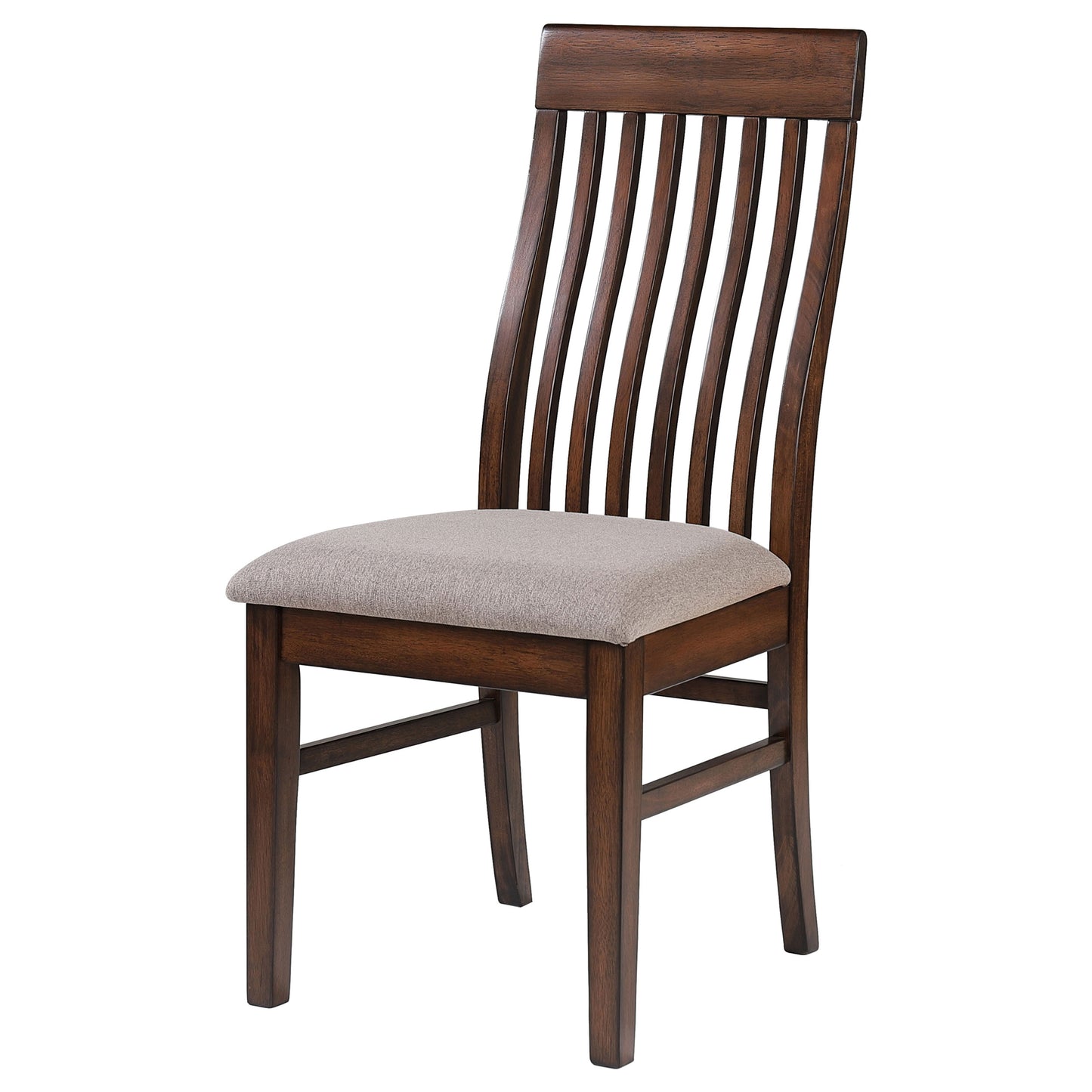 dacy wood dining side chair mango oak (set of 2)mango oak