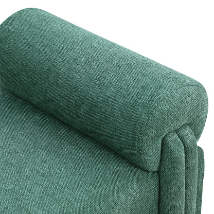 Emerson Green Polyester Fabric Bench Green