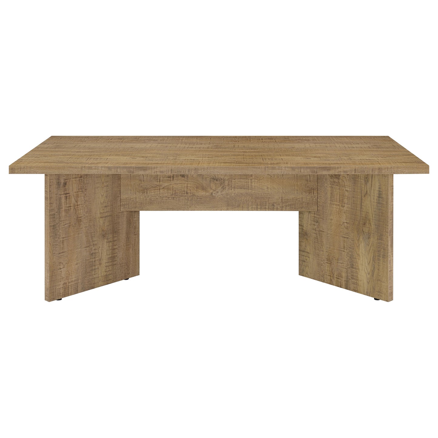 larue 84-inch composite wood dining table mango