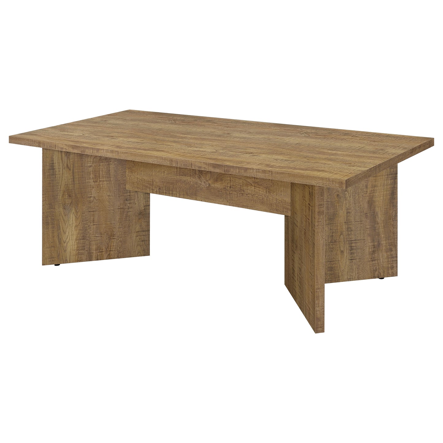 larue 84-inch composite wood dining table mango