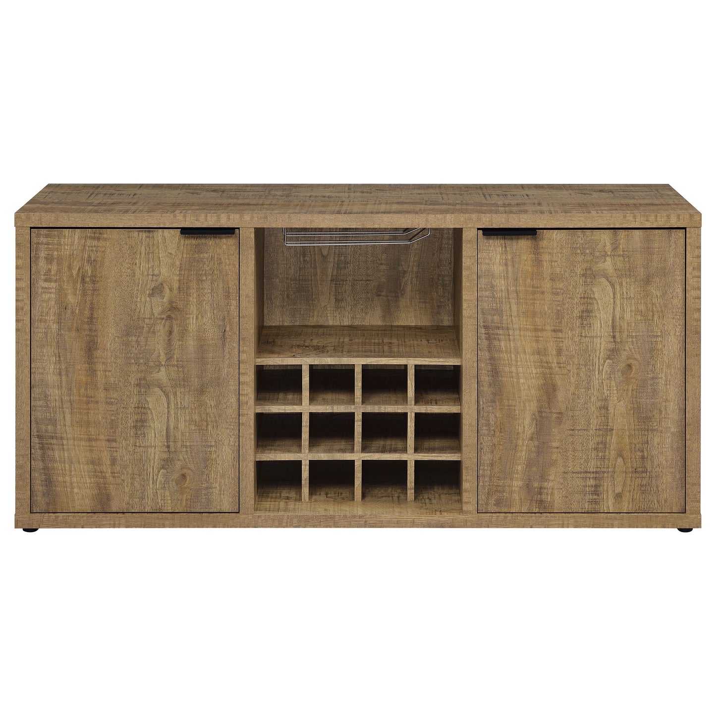 larue 2-door composite wood sideboard buffet mango