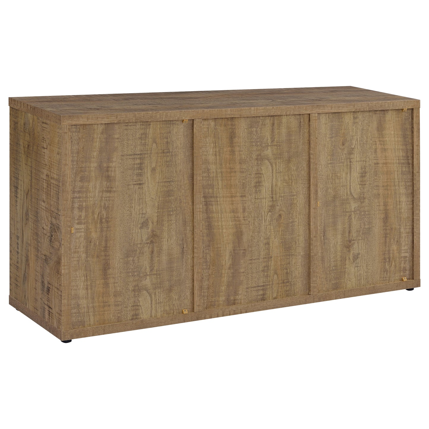 larue 2-door composite wood sideboard buffet mango