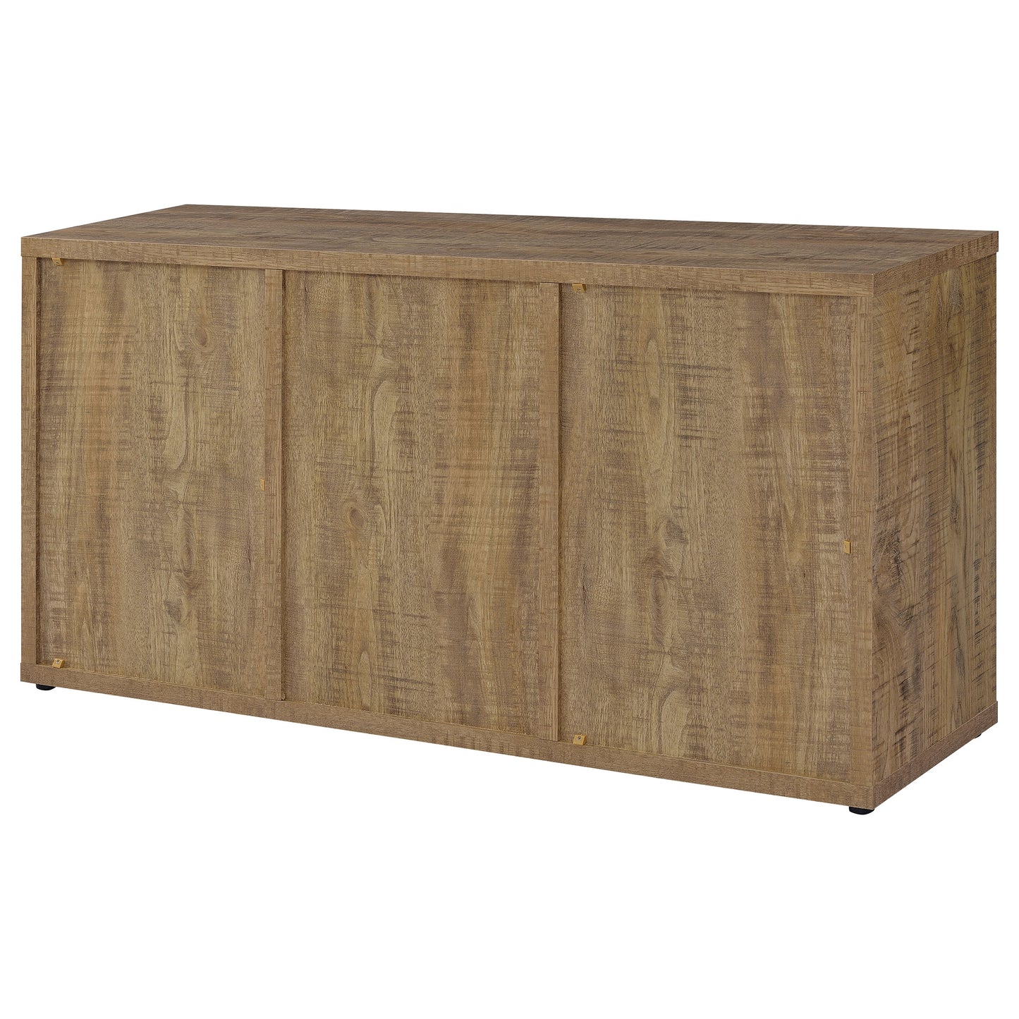 larue 2-door composite wood sideboard buffet mango