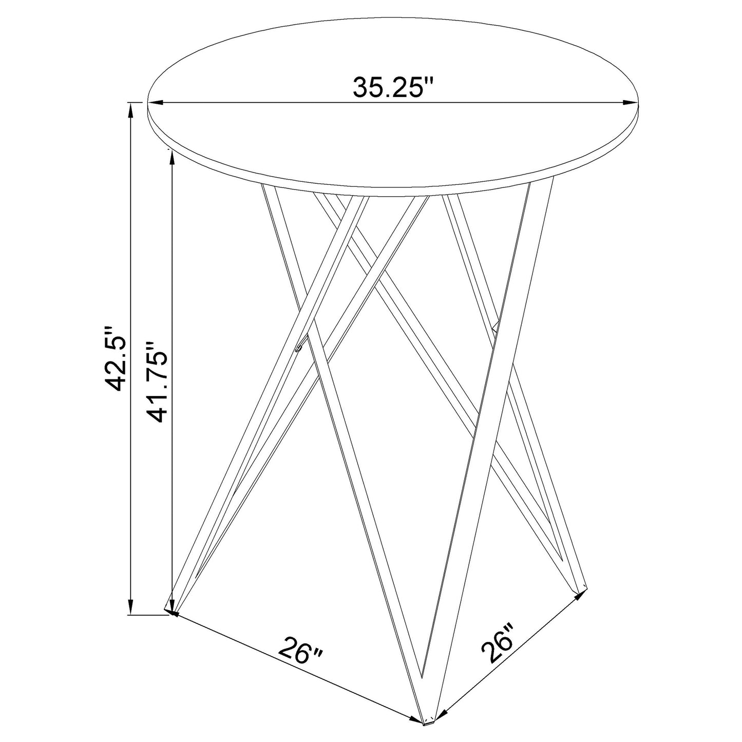 bar table