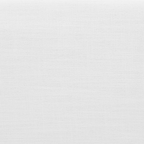 Asher White Linen Textured Fabric Modular Sectional