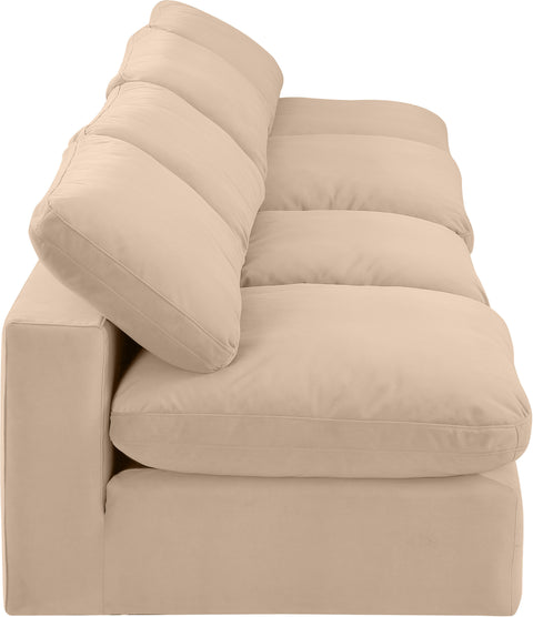 Dolce Beige Velvet Modular Sofa S156