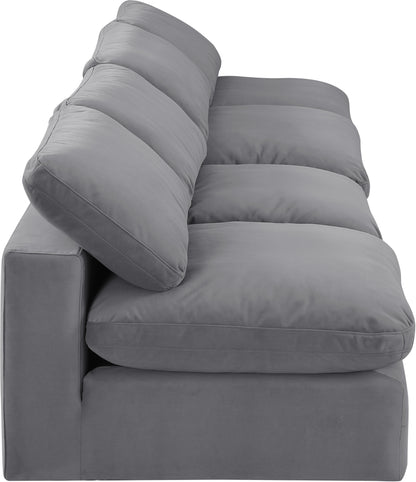 Dolce Grey Velvet Modular Sofa S156