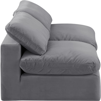 Dolce Grey Velvet Modular Sofa S78