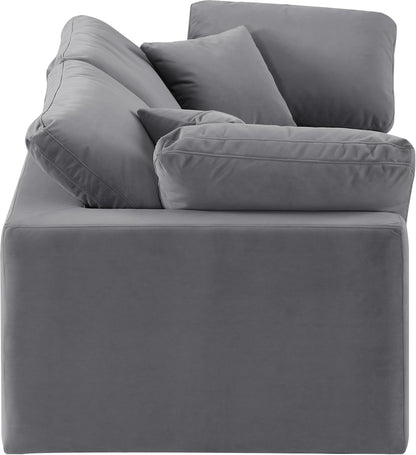 Dolce Grey Velvet Modular Sofa S80