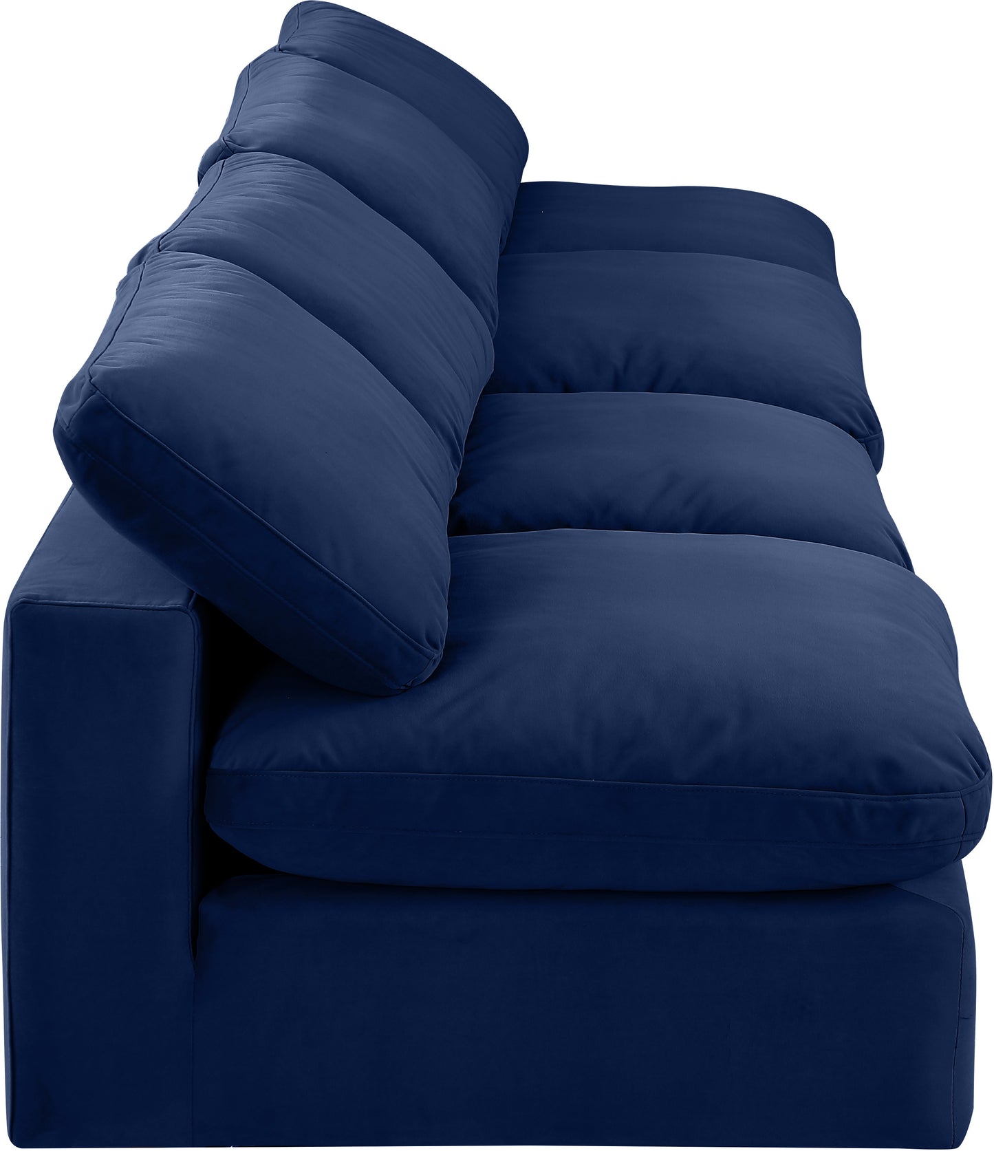 dolce navy velvet modular sofa s156