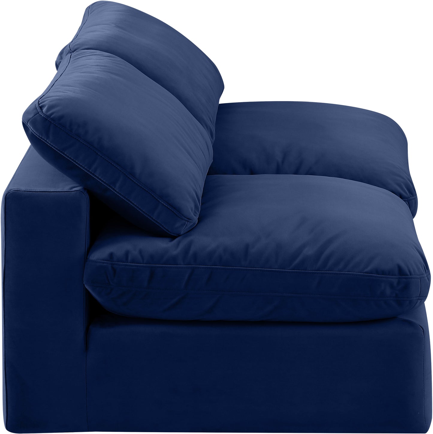 dolce navy velvet modular sofa s78