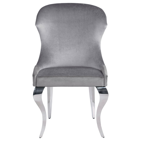 Scottsdale Upholstered Dining Side Chair Grey (Set of 2)Grey