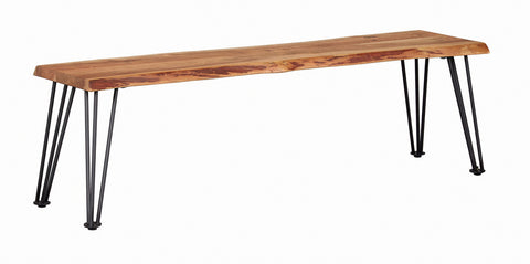 Colette Wood Dining Bench Natural AcaciaNatural Acacia