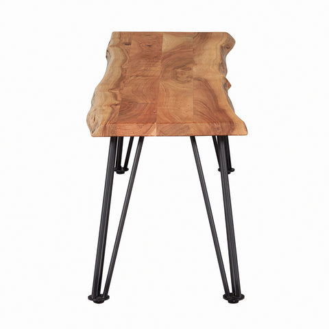 Colette Wood Dining Bench Natural AcaciaNatural Acacia
