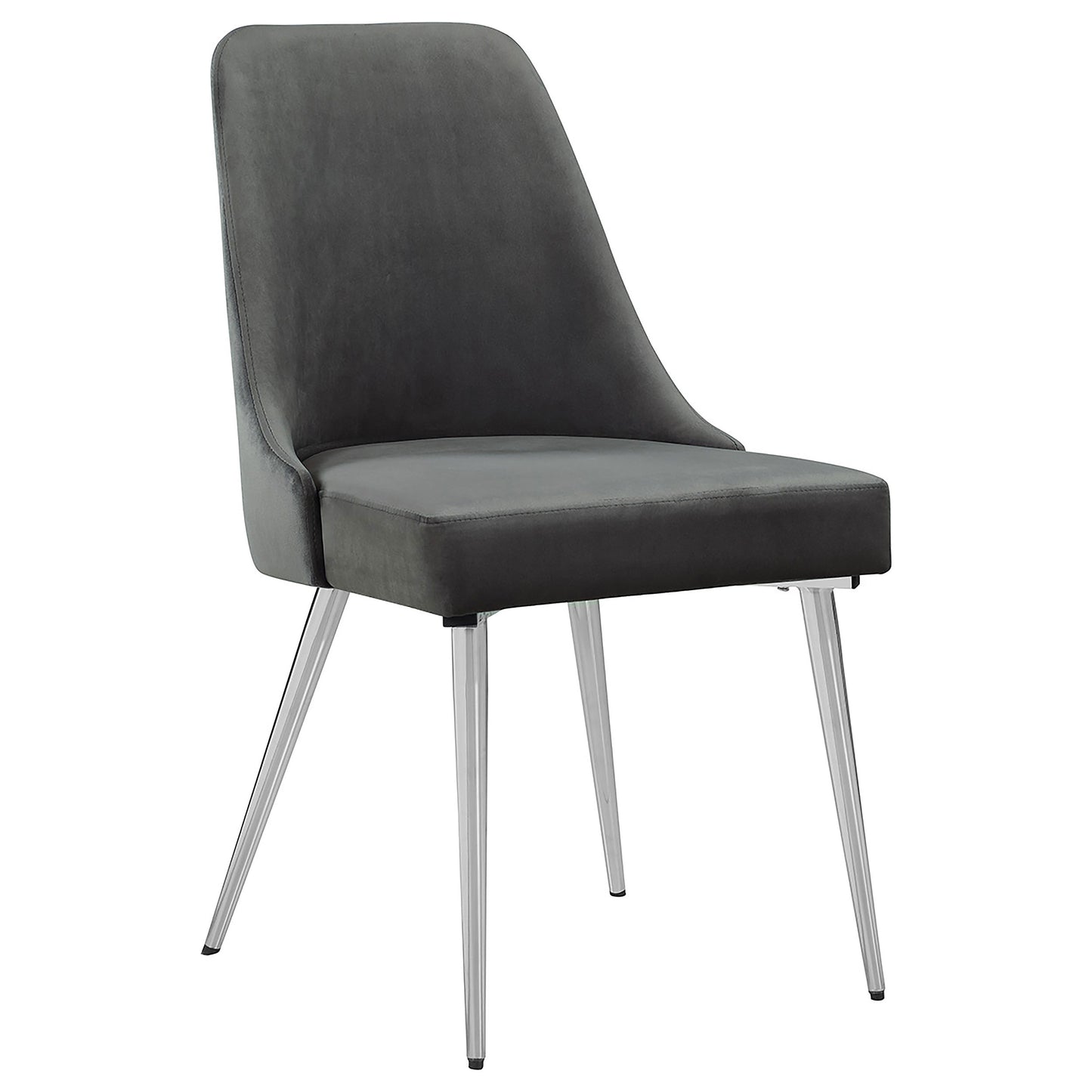 appleton upholstered dining side chair grey (set of 2)grey