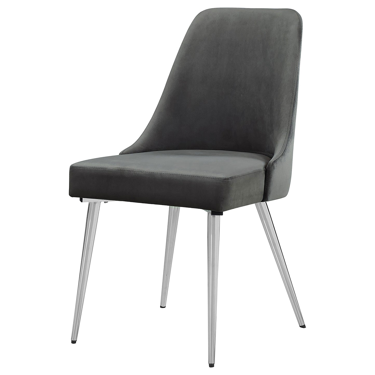 appleton upholstered dining side chair grey (set of 2)grey