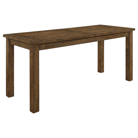 Lawler 84-inch Counter Height Dining Table Golden BrownRustic Golden Brown