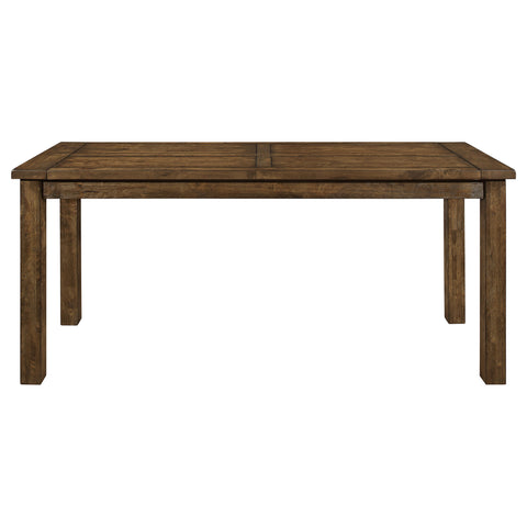 Lawler 84-inch Counter Height Dining Table Golden BrownRustic Golden Brown