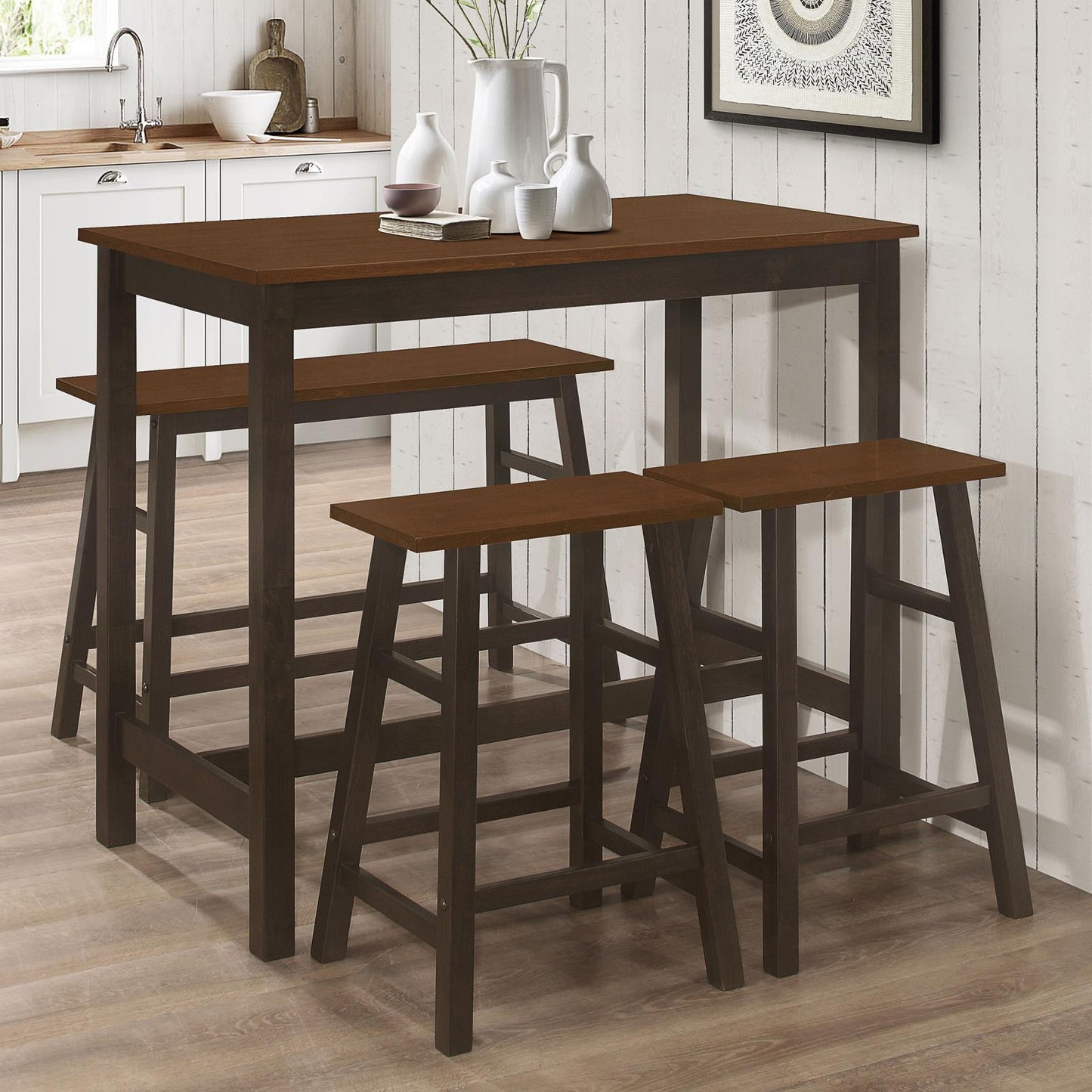 4 pc counter height dining set