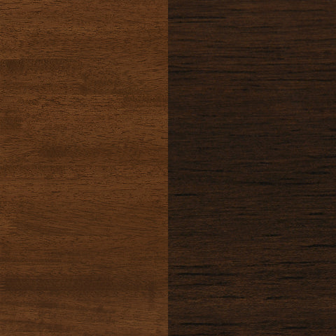 Burkett 4-piece Counter Height Set Chestnut and Dark BrownDark Brown