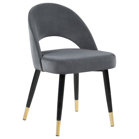 Dyer Upholstered Dining Side Chair Grey (Set of 2)Grey