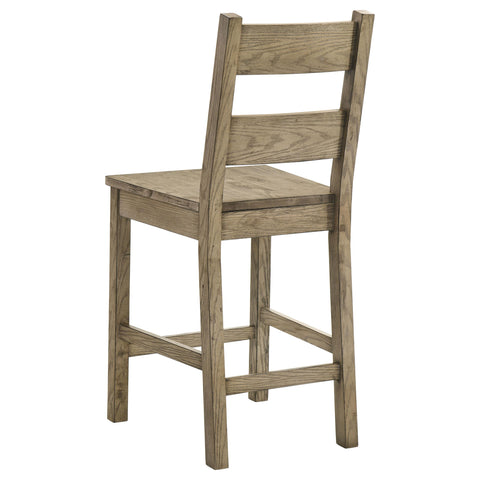 Lacombe 5-piece Counter Height Dining Table Set Vineyard Oak