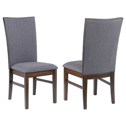 Griffin Upholstered Dining Side Chair Grey (Set of 2)