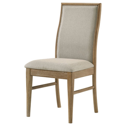Jirou Upholstered Dining Side Chair Barley (Set of 2)