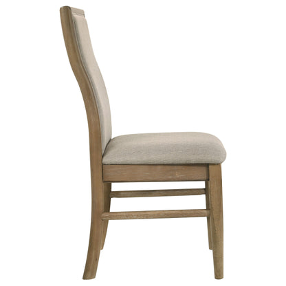 Jirou Upholstered Dining Side Chair Barley (Set of 2)