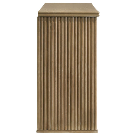 Jirou 2-door 59-inch Sideboard Server Distressed Light Brown