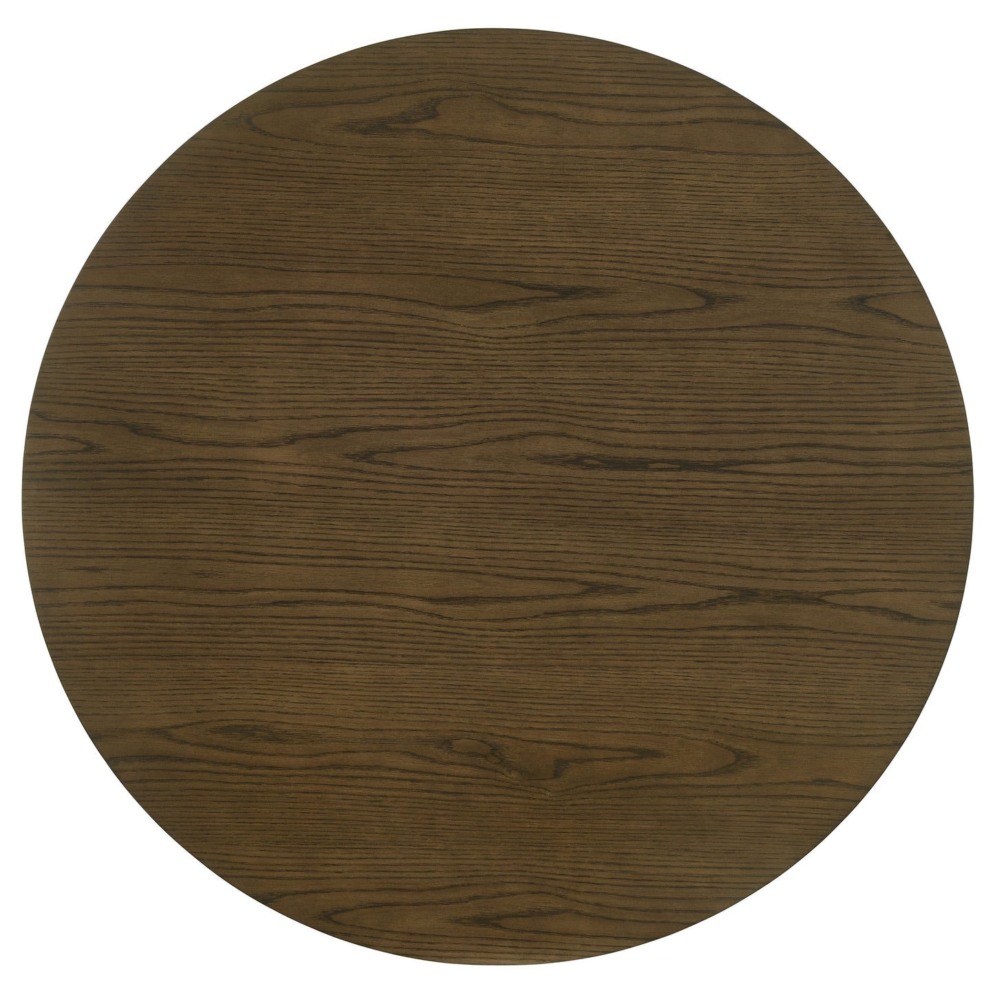 eduardo 5-piece round wood dining room table set brown
