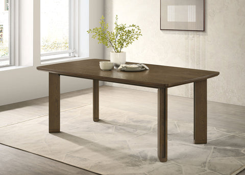 Eduardo 71-inch Rectangular Wood Dining Table Brown