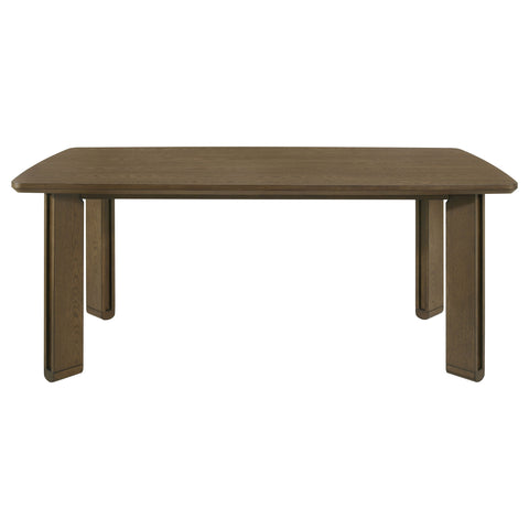 Eduardo 71-inch Rectangular Wood Dining Table Brown